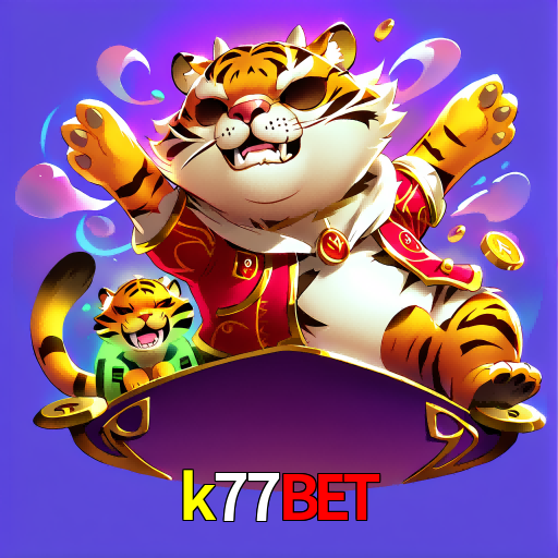 Imagem promocional da k77bet mostrando a plataforma e suas vantagens